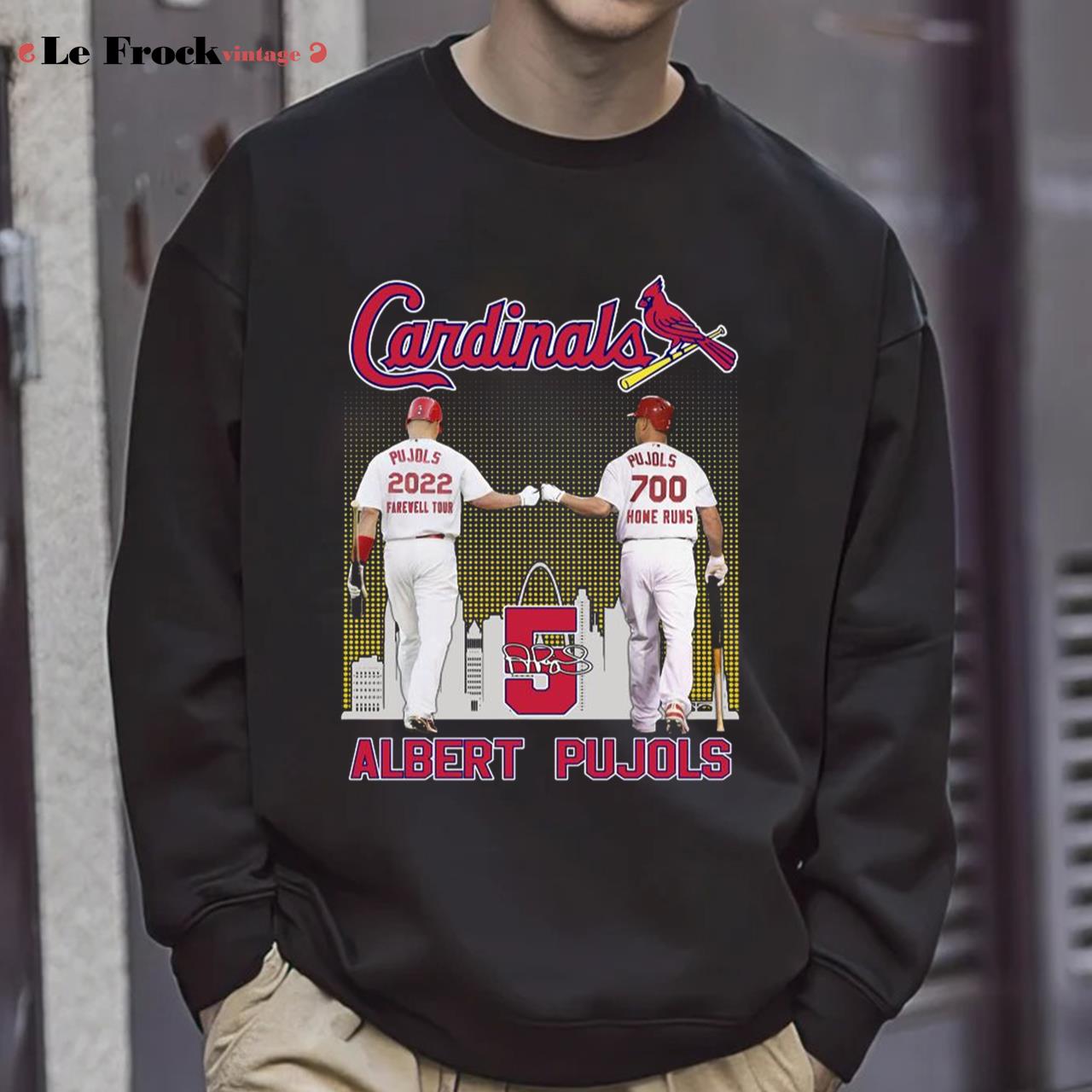 St Louis Cardinals Albert Pujols 2022 Farewell Tour Albert Pujols T-Shirt