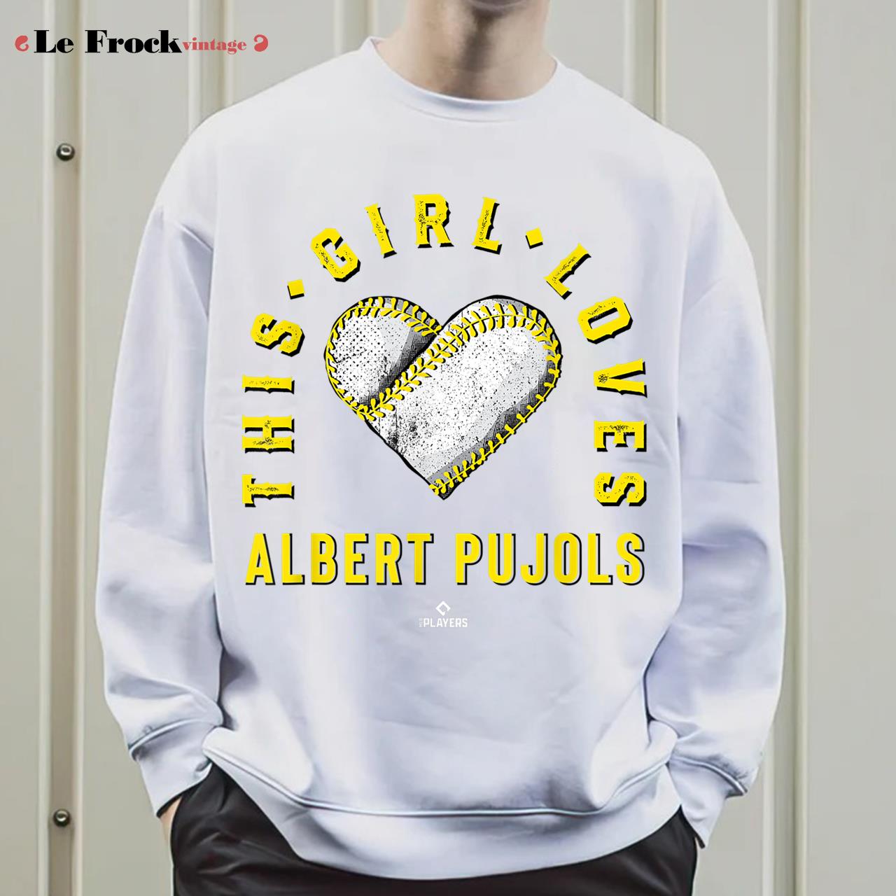 This Girl Loves Albert Pujols Albert Pujols St Louis MLBPA Albert Pujols T-Shirt