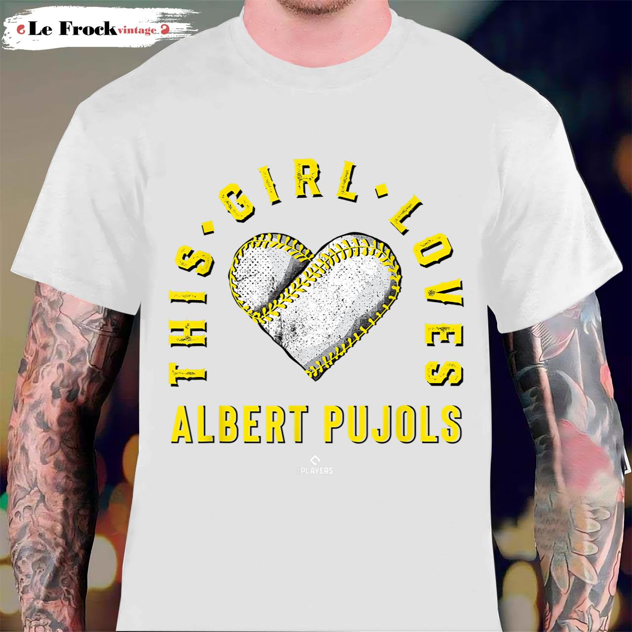 This Girl Loves Albert Pujols Albert Pujols St Louis MLBPA Albert Pujols T-Shirt
