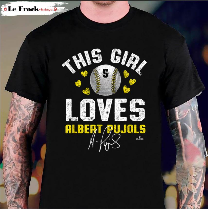 This Girl Loves Albert Pujols St Louis MLBPA Albert Pujols T-Shirt