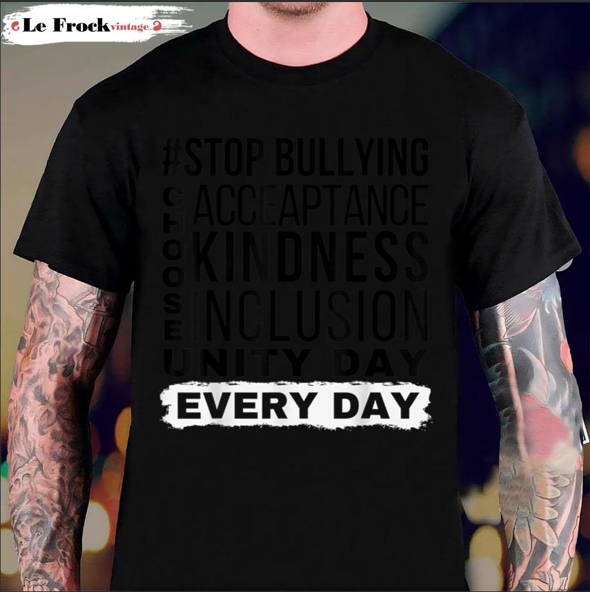 Unity Day Orange Kids Stop Bullying Orange Kids Be Kind Anti Bullying T-Shirt