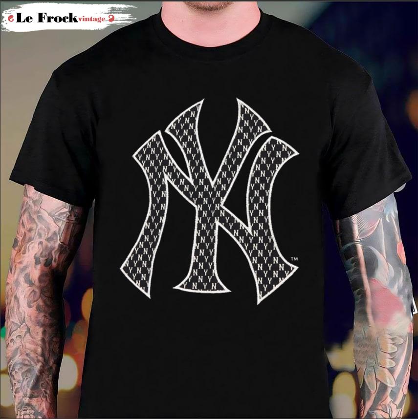 Yankees T-Shirt 2022 Classic Monogram White Paper New York Yankees