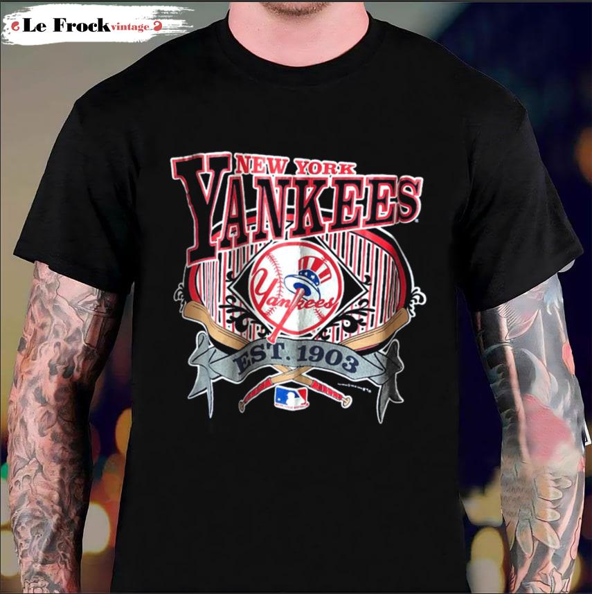 Yankees T-Shirt 2022 Vintage 1990 Nutmeg New York Yankees Tee
