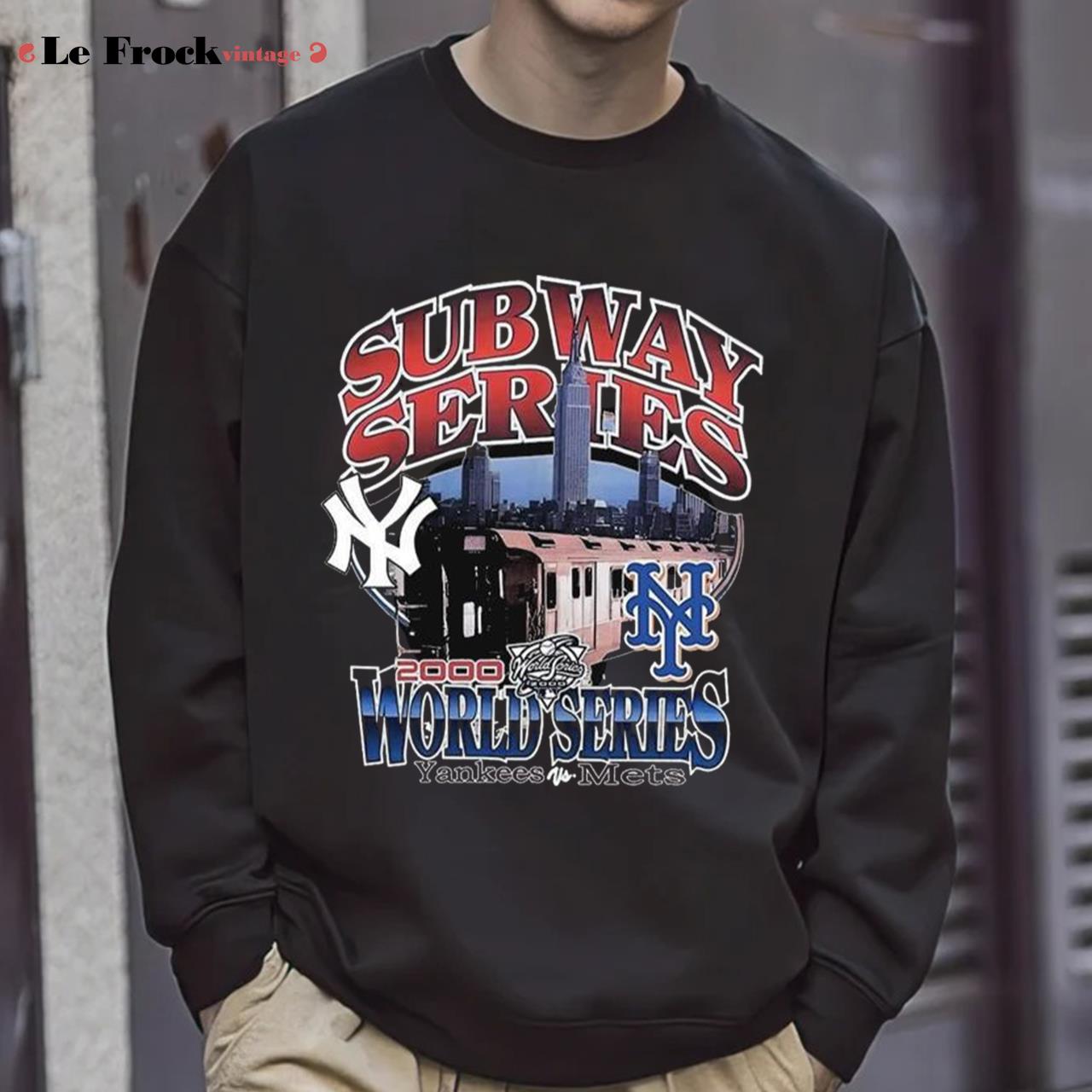Yankees T-Shirt 2022 World Series New York Yankees Vs Mets Subway Series Mlb Champs