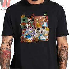 Mickey Minnie Donald And Goofy Welcome Thanksgiving Mickey Mouse Thanksgiving T-Shirt