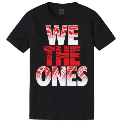 We The Ones T-Shirt Men's Black The Usos We The Ones Tribal