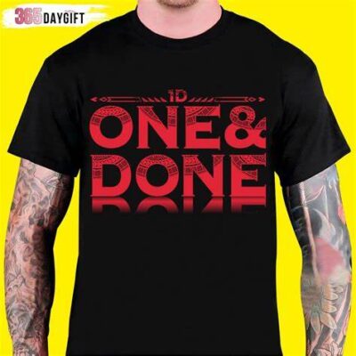 We The Ones T-Shirt WWE USOS One And Done Bloodline Logo
