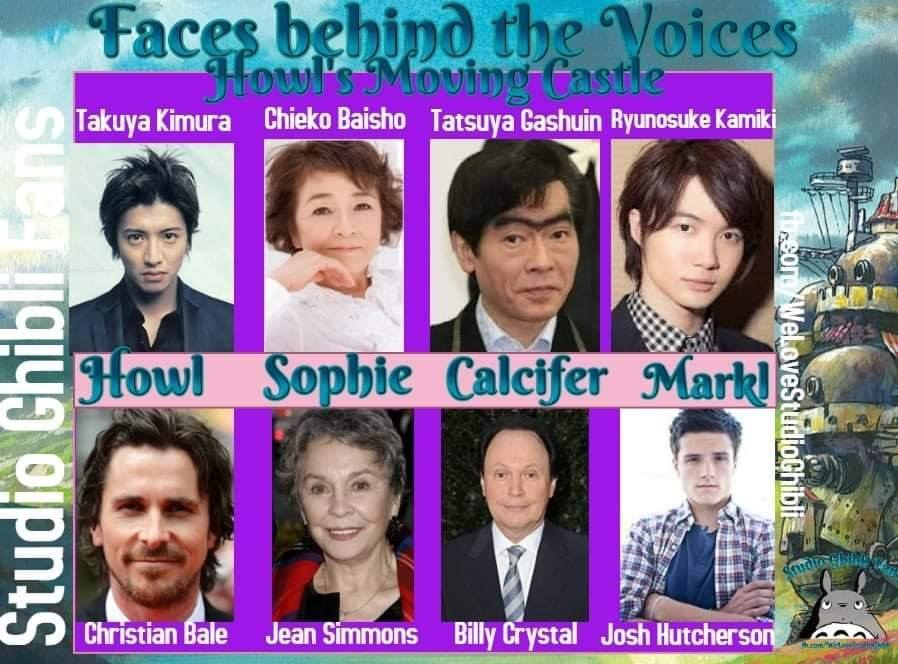 who voices howl in howl's moving castle