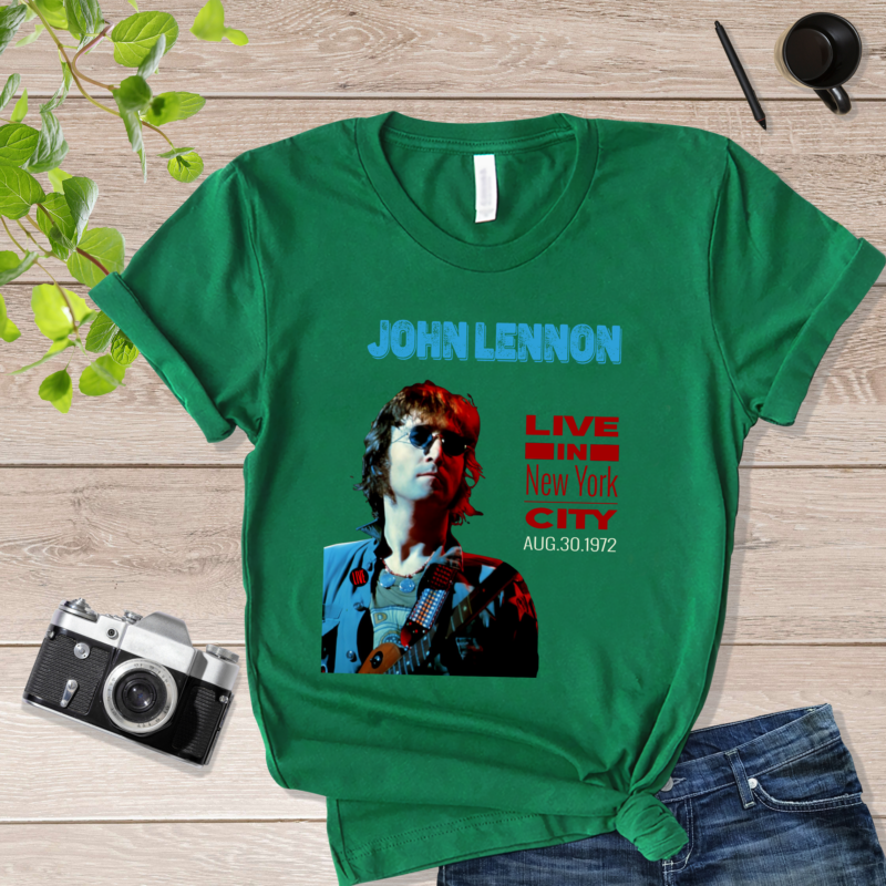John Lennon New York City 1972 John Lennon New York City Shirt