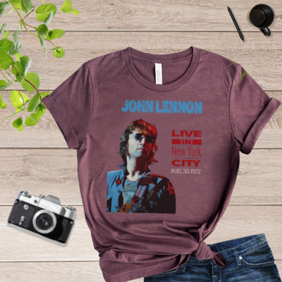 John Lennon New York City 1972 John Lennon New York City Shirt