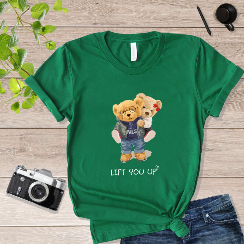 Lift You Up Teddy Bear T-shirt