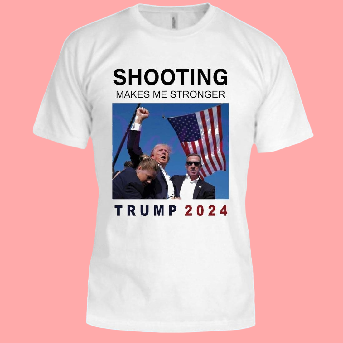 Shooting Makes Me Stronger Trump 2024 Shirt