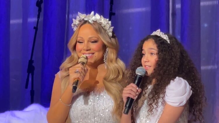 does mariah carey's daughter sing